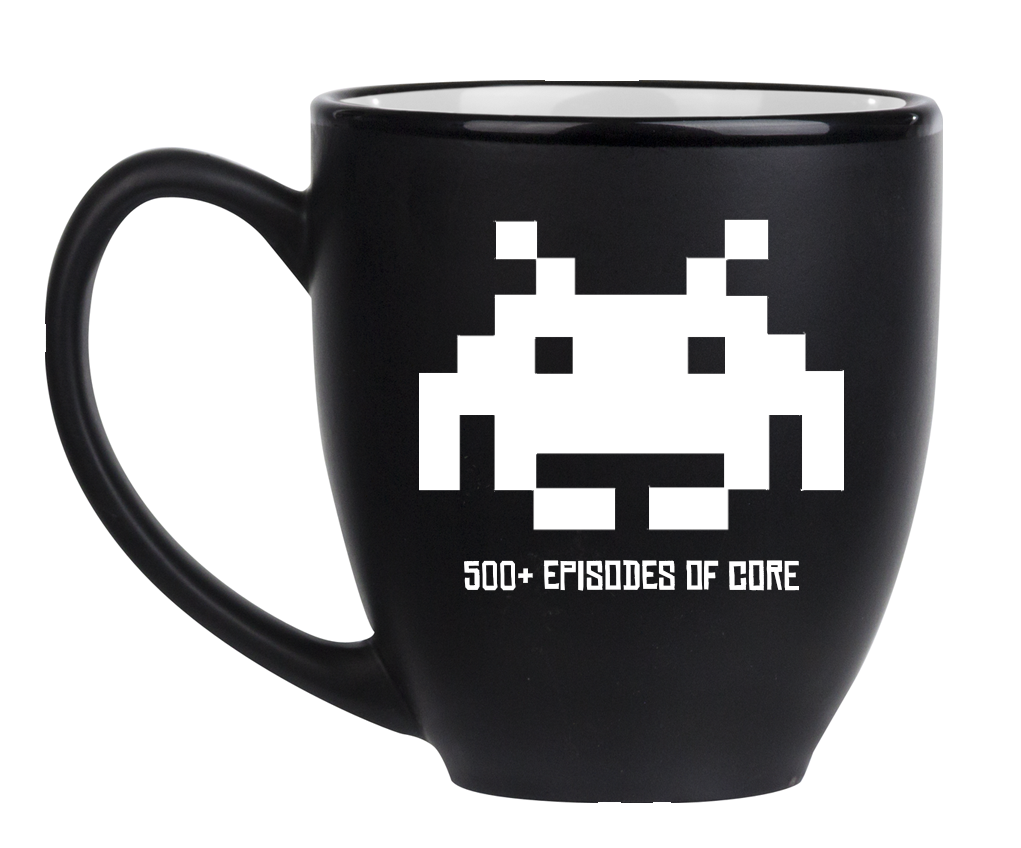 CORE: 500+ Episodes Commemorative Mug
