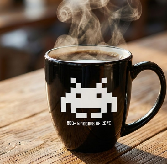 CORE: 500+ Episodes Commemorative Mug